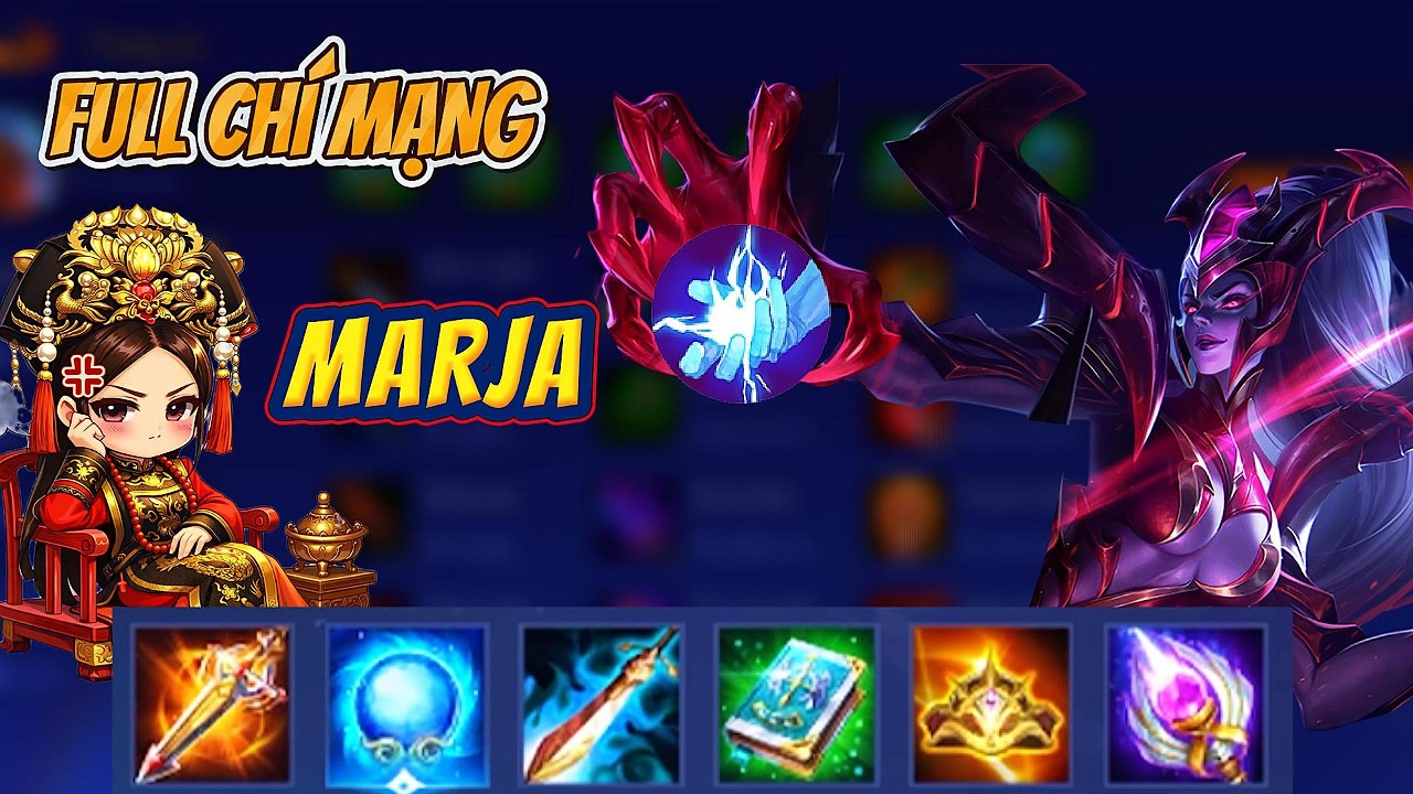 [LIÊN QUÂN] CÁCH CHƠI MARJA ĐI TOP ỈA LÊN ĐẦU CẢ LANE BẰNG TT 2060-  InuYashaYK #lienquan #marja