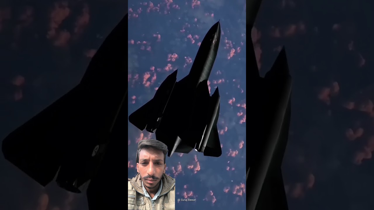 SR 71 Fighter plane 