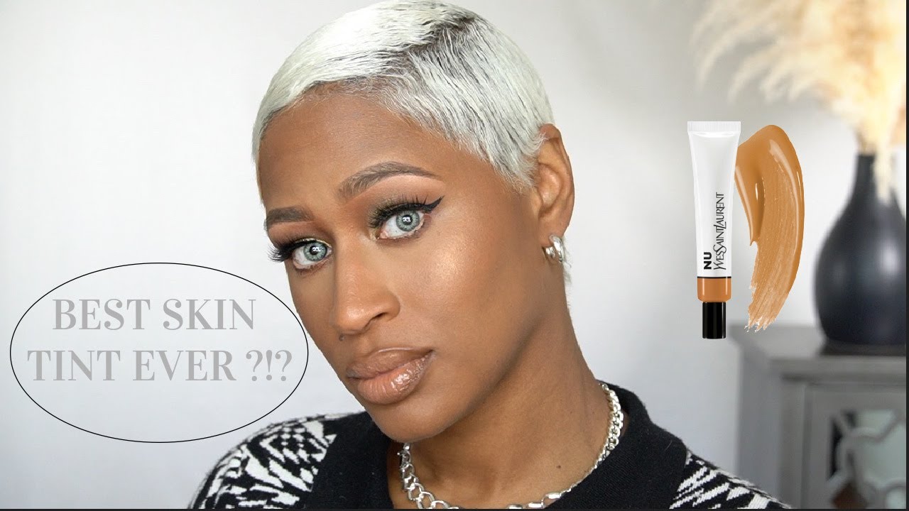 BEST TINTED MOISTURIZER?!? YSL NU BARE LOOK TINT HYDRATING FOUNDATION | ARIELL ASH