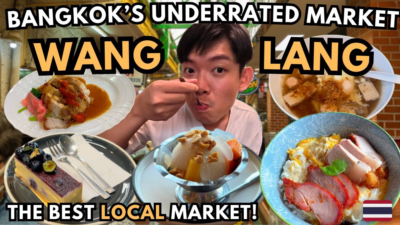 Inside Wang Lang Market 🇹🇭 | Bangkok’s Ultimate Food Tour (Michelin Guide & Hidden Cafes!)
