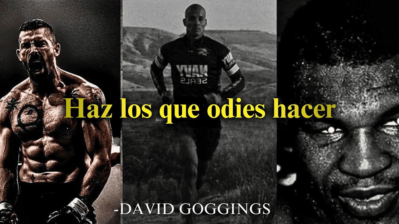 haz las cosas que sean difíciles / (MOTIVACIÓN) DAVID GOGGINS