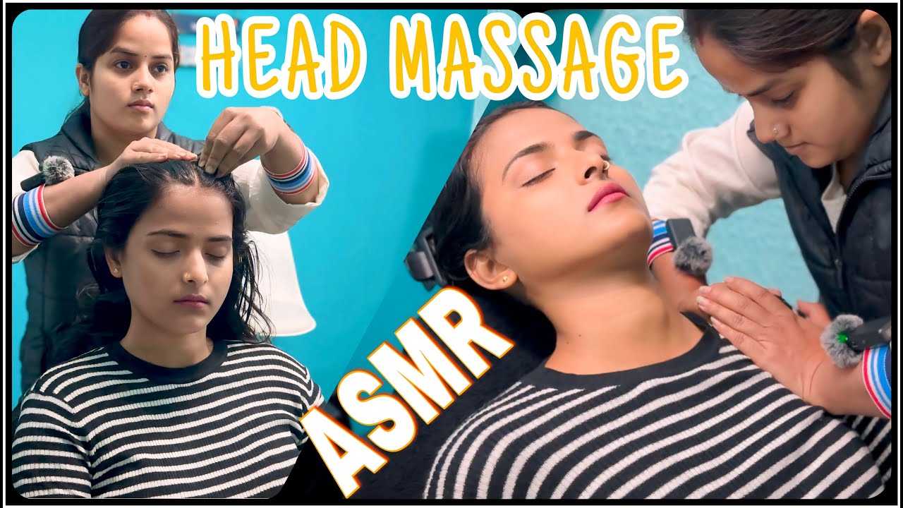 Best Deep Pressure Point Head Neck & Back Massage By Talented Indian Masseuse | Ultimate Relaxation