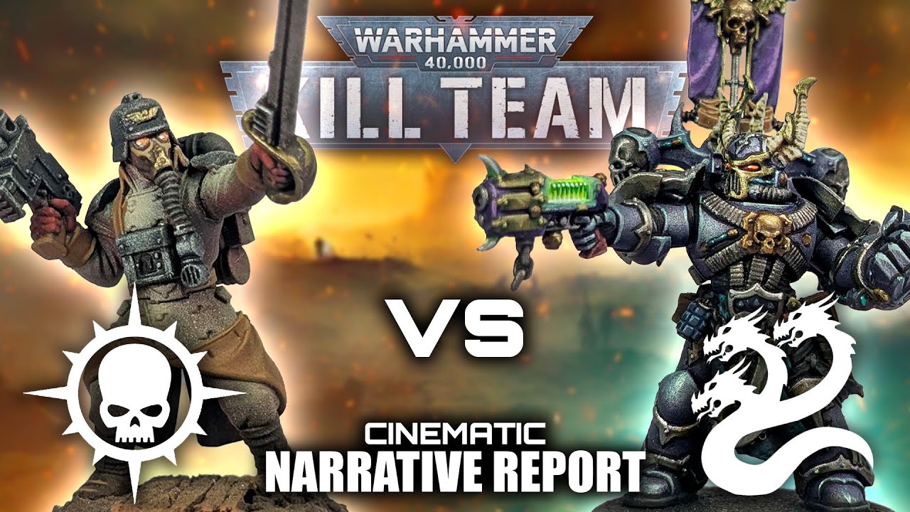 Alpha Legion VS Death Korps of Krieg | Kill Team Battle Report