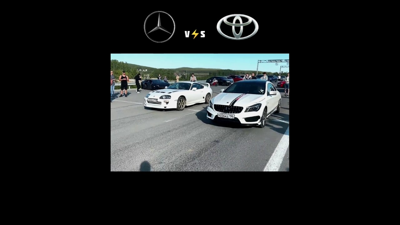 💀Mercedes AMG V⚔️S Supra mk4☠️