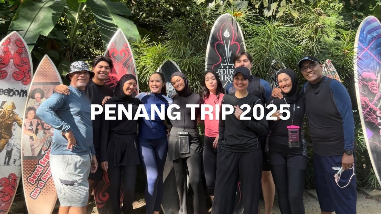 Ayah's Bday Trip, Penang!! 🚙 (the funniest vlog ever)