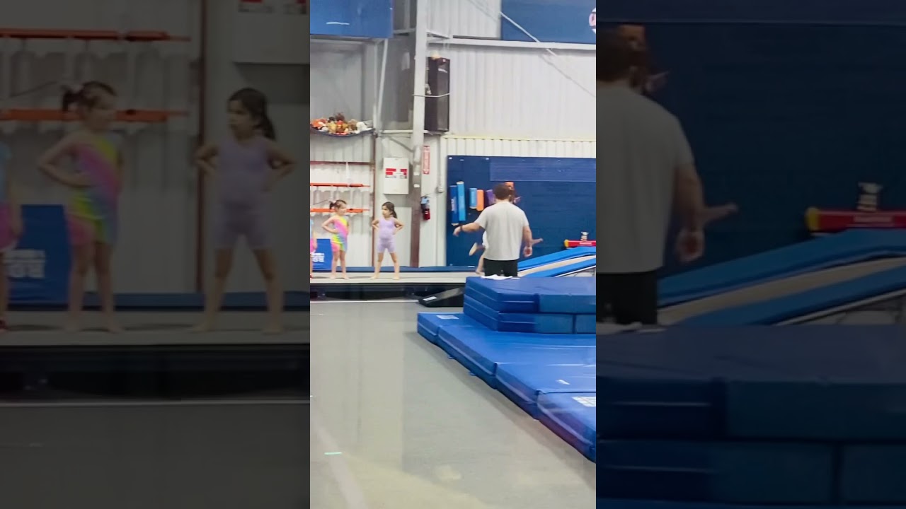 Gymnastics floor Routine, 4 year old ReShauna