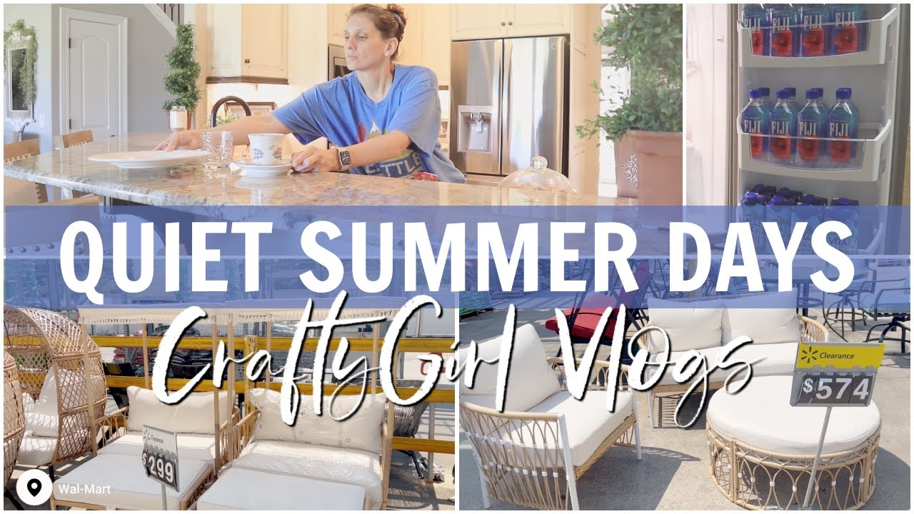 DAYS IN MY LIFE IN A NEW STATE | Walmart Shopping, Cleaning and Stocking Garage Fridge