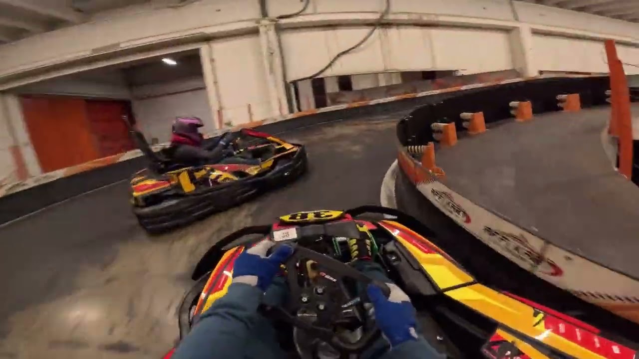 AFFI KART INDOOR Gara2 2 Marzo 2024 Raw Footage GoPro Hero 12 (5.3K 60Fps) #gopro #gokart
