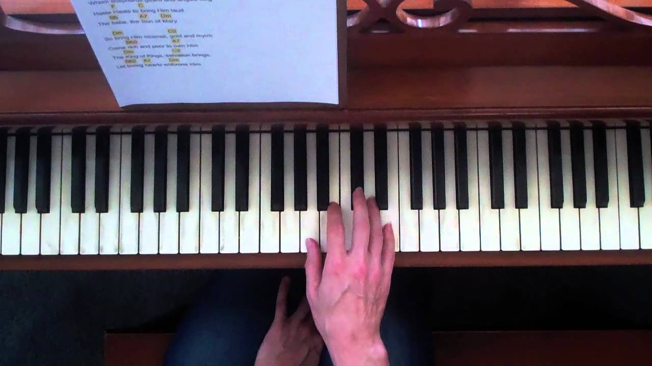 What Child Is This Piano Tutorial
