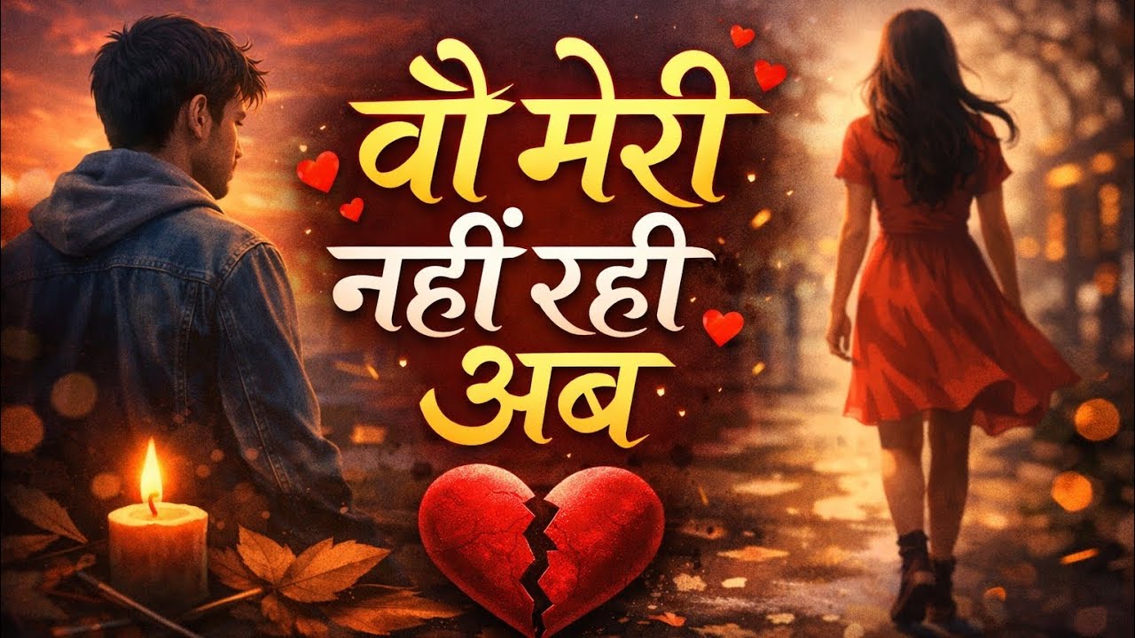 वो मेरी नहीं रही अब | Dard bhari shayari | Gam bhari shayari | Love shayari | Shayari Video 