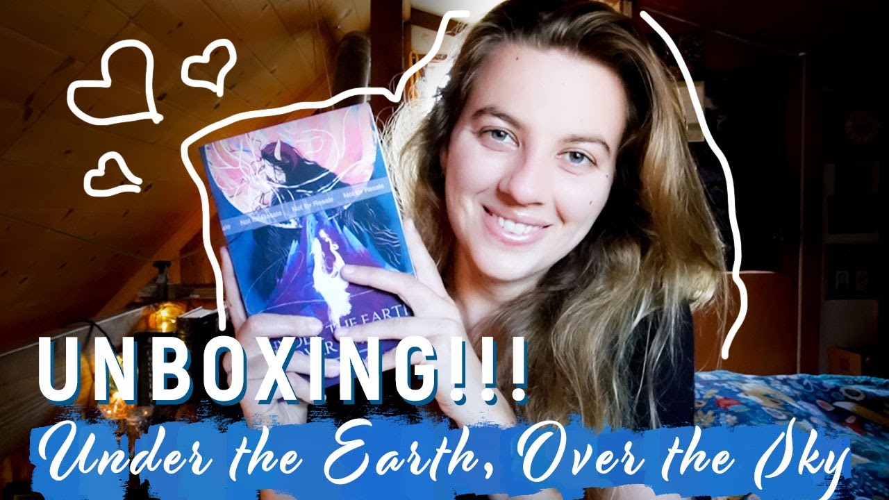 💕 UNBOXING MY DEBUT NOVEL 💕 Under the Earth, Over the Sky Paperback Novel Unboxing