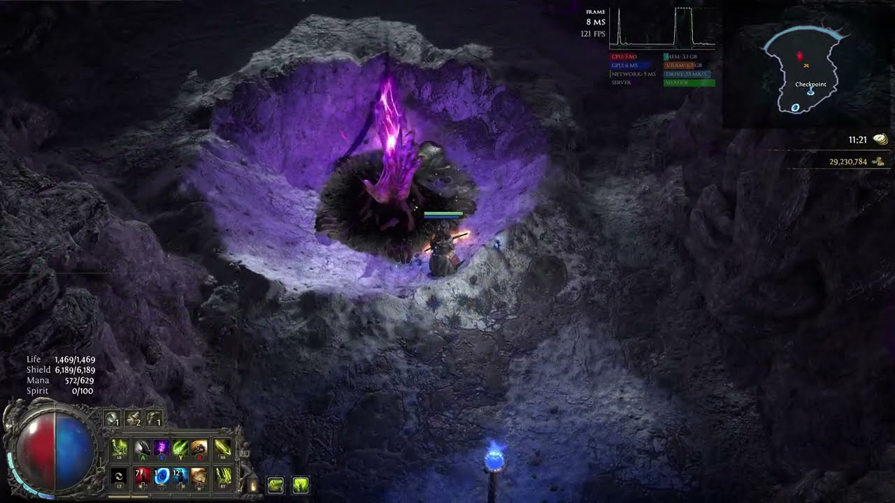 POE2 Pathfinder(追獵者) poison bow(毒弓) temple 神廟農夫 p35