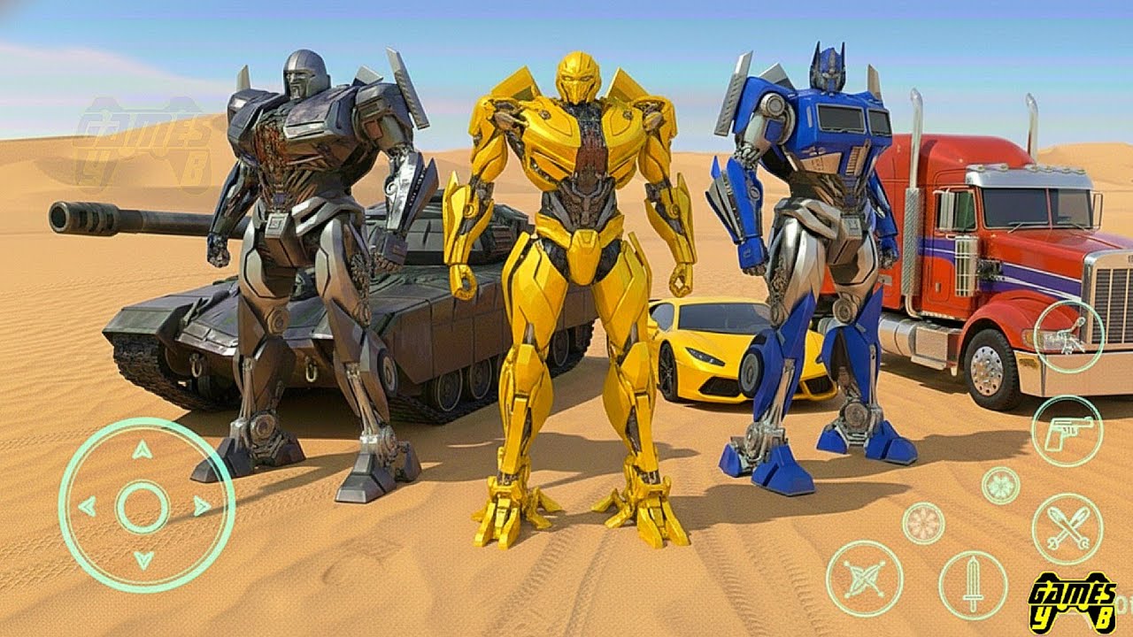 Robot Justice War: Car Truck Tank Jet Transformers Game 2026 Part 4 - Android Gameplay