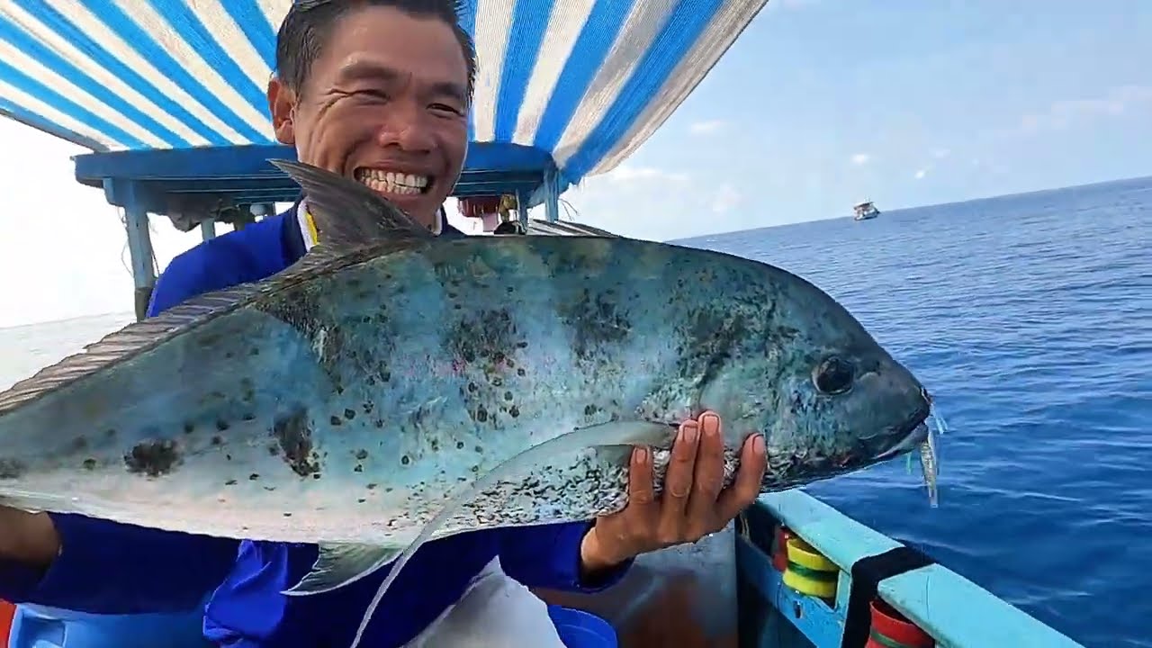 CÂU CÁ CAM Ở THỔ CHU - GIANG HÒN SƠN