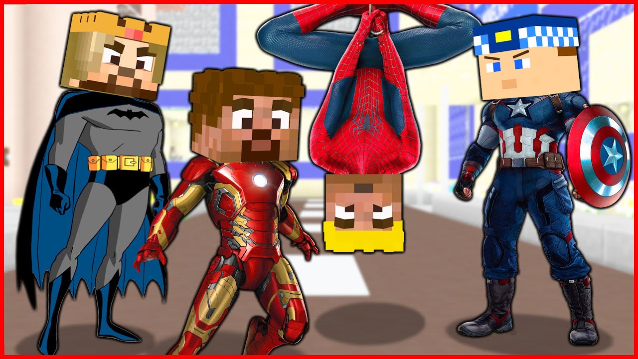 MİNECRAFT ZENGİN FAKİR SÜPER KAHRAMAN FİLMİ! 🦸‍♂️- Minecraft ZENGİN FAKİR HAYATI