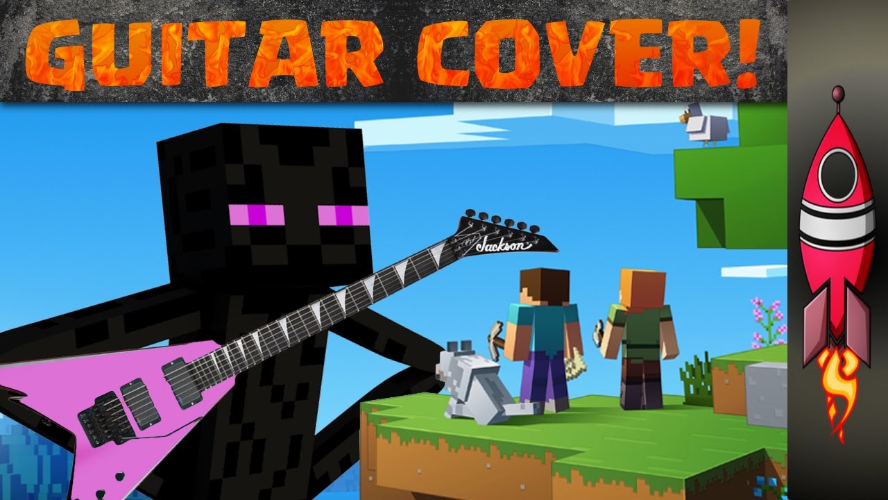 Minecraft Enderman Rap | GUITAR COVER | Rockit Gaming