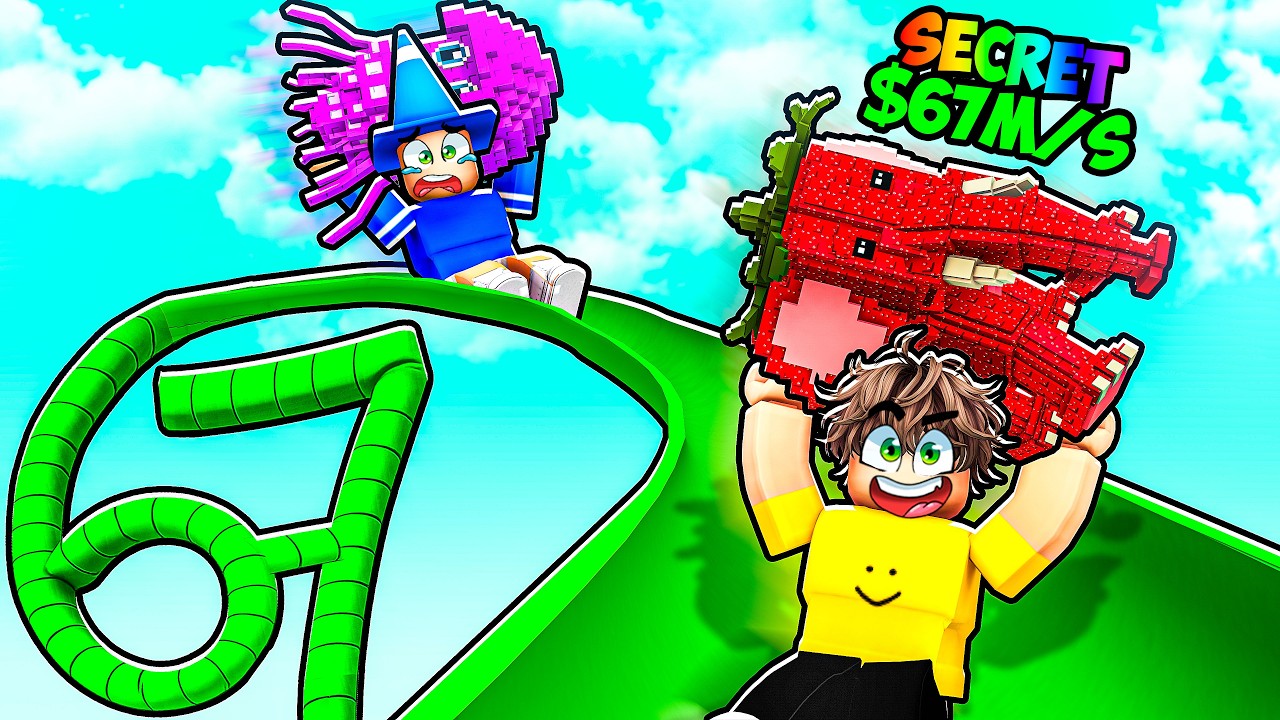 ROBLOX SLIDE FOR BRAINROTS!