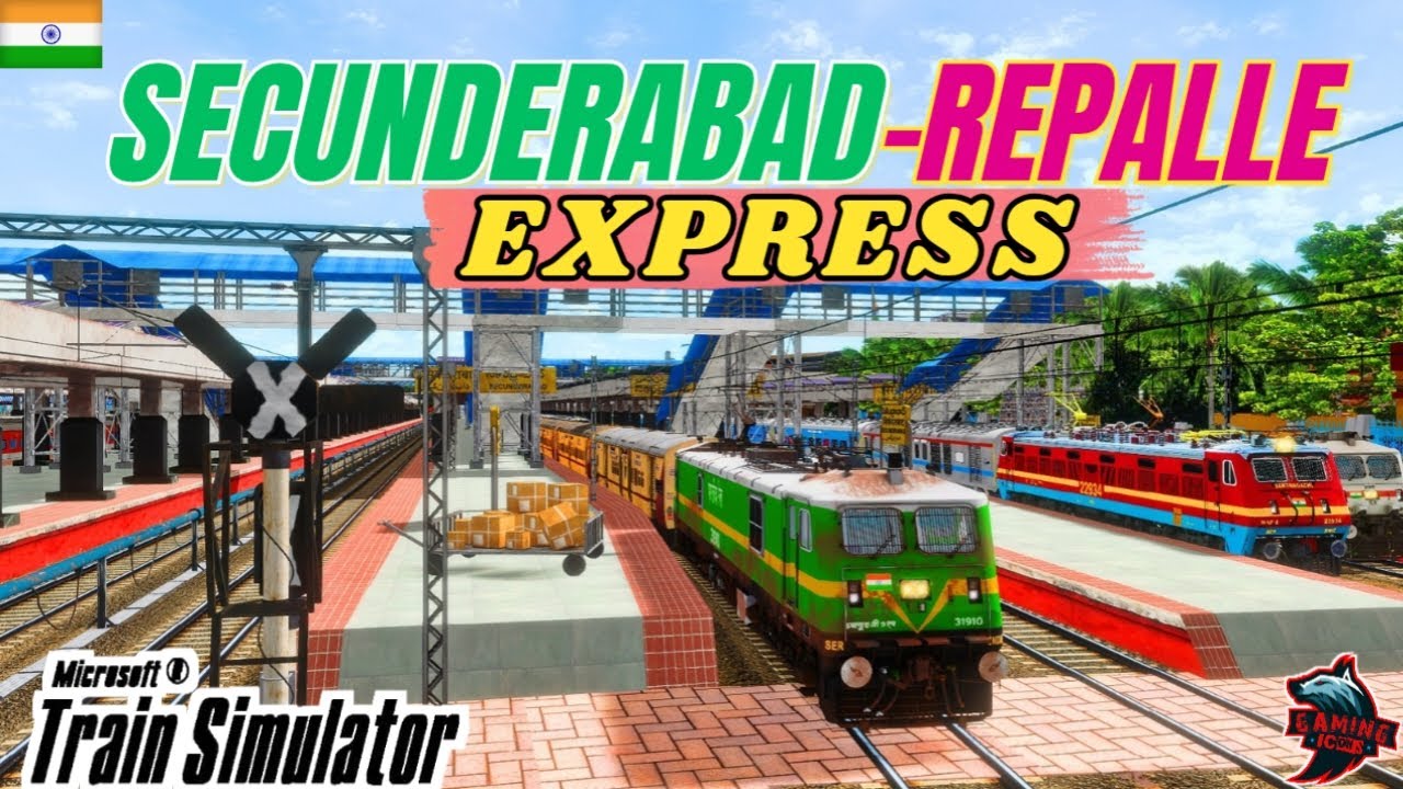 🔴LIVE | 🚆💥 WAG-9 POWER ACTION | JOURNEY WITH 17645 SECUNDERABAD - REPALLE EXPRESS | #mstslive
