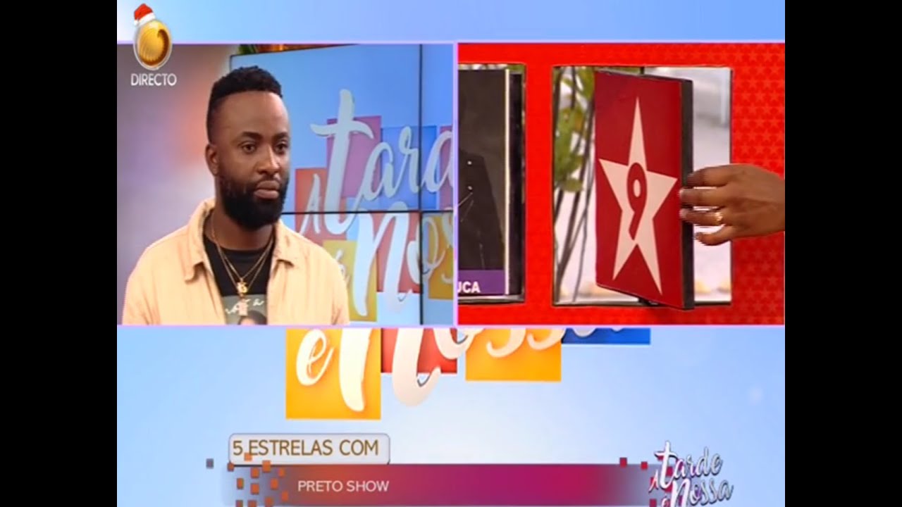 Rubrica 5 Estrelas Com: Preto Show (Programa Tarde é Nossa - Tv Zimbo)