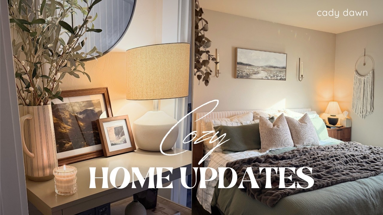 Cozy Home Updates | Cottage Style & Vintage Inspired Decor