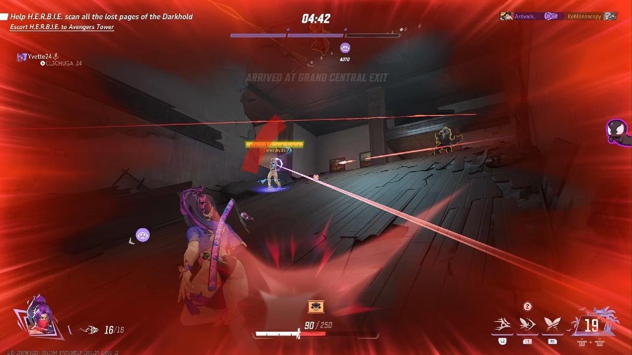 Trying to get close to Lord with￼ Psylocke 