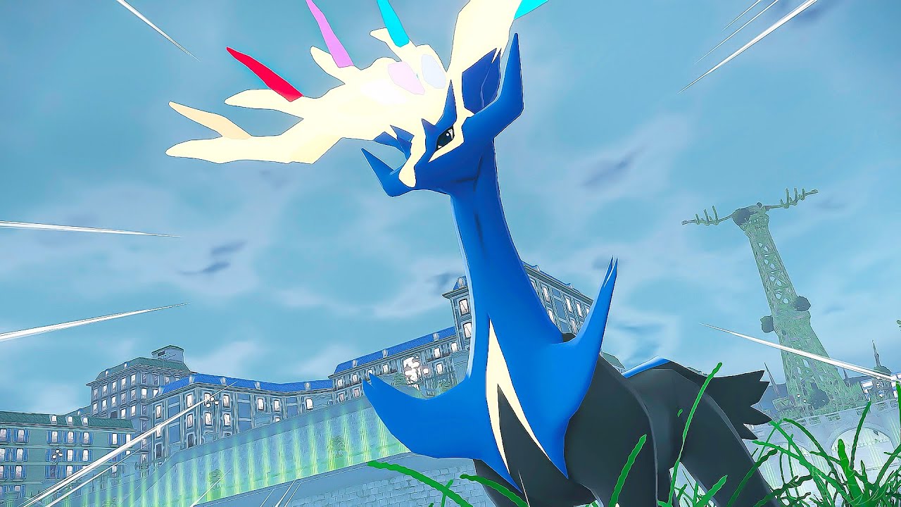 Pokemon Legends Z-A - Xerneas Boss Fight