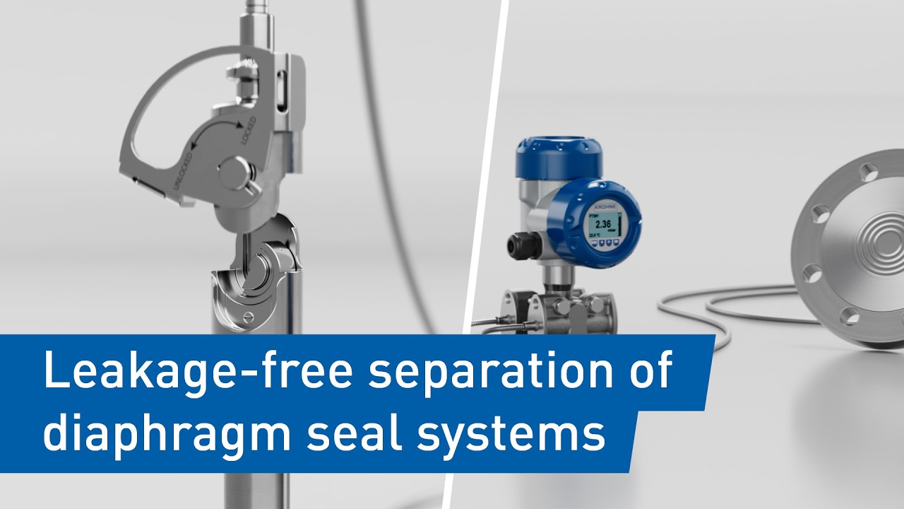 No More Downtime: REconnect Coupling System for OPTIBAR diaphragm seals | KROHNE