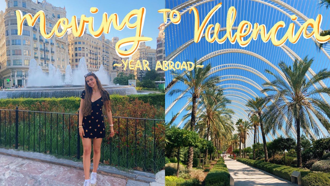 MOVING TO VALENCIA, SPAIN!🇪🇸| Year Abroad Vlog!