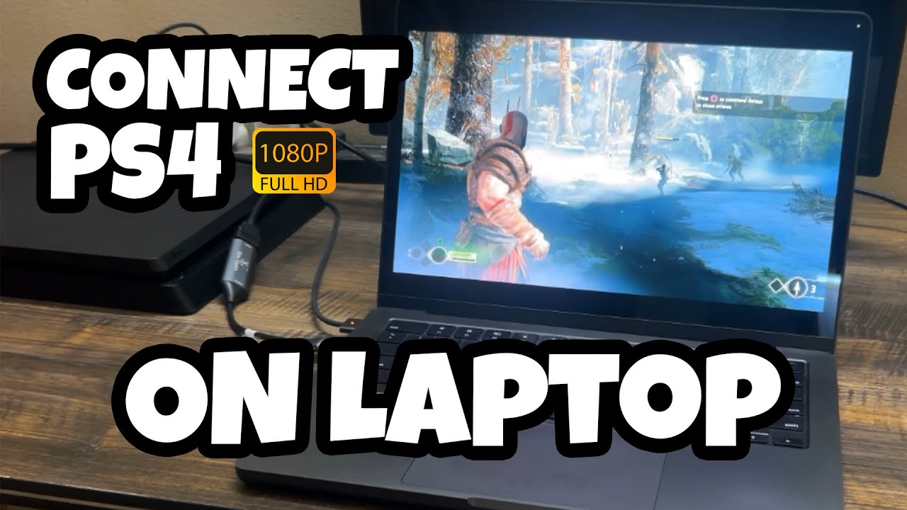 How to Connect PS4 to Laptop (Step by Step)