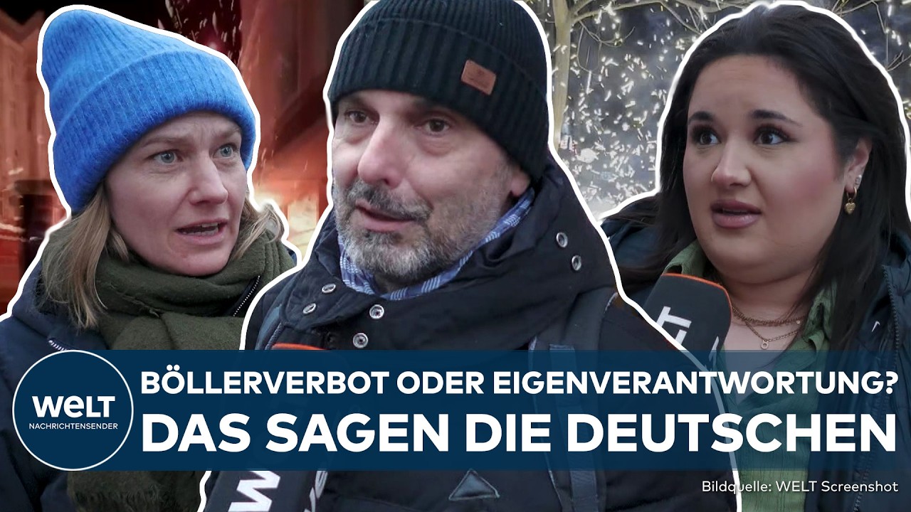 IHRE STIMME: Nach Silvester-Exzessen! Berlin diskutiert über Böllerverbot! Das sagen die Deutschen