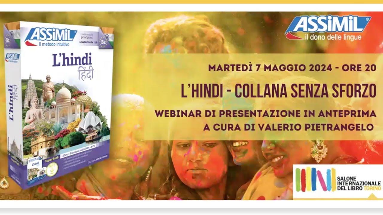 Assimil - Presentazione corso di hindi - 7 maggio 2024