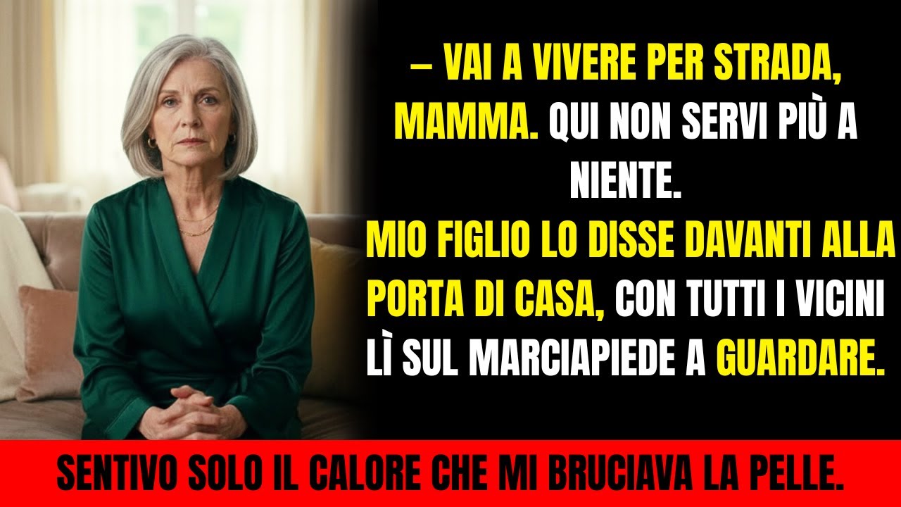 Mio figlio mi ha umiliata davanti a tutti: 