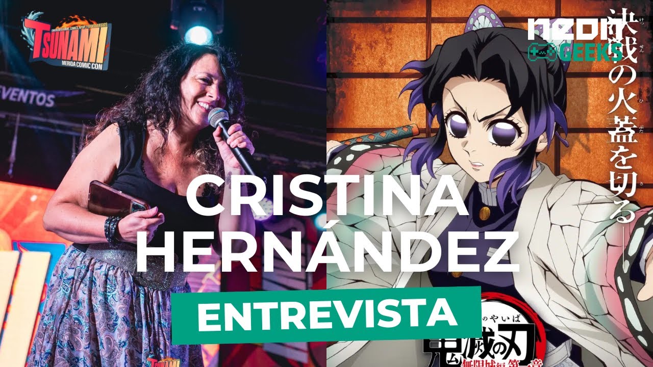 Cristina Hernández: Shinobu en Demon Slayer y su Encuentro con Lindsay Lohan | Neon Geeks