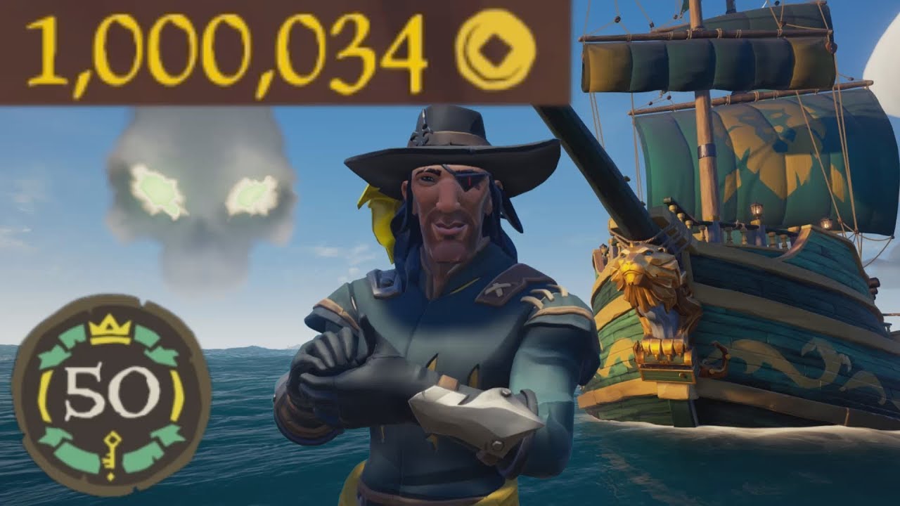 Sea of Thieves - 1 MILLION GOLD ACHIEVED!
