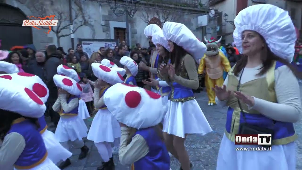 I momenti più emozionanti del carnevale di San Piero Patti 2024
