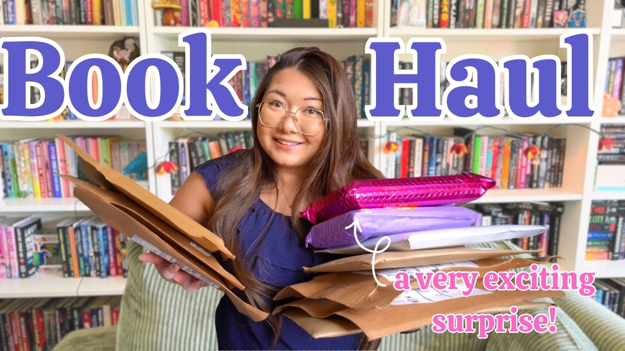 Распаковываем книги! Книжная посылка за июль📚