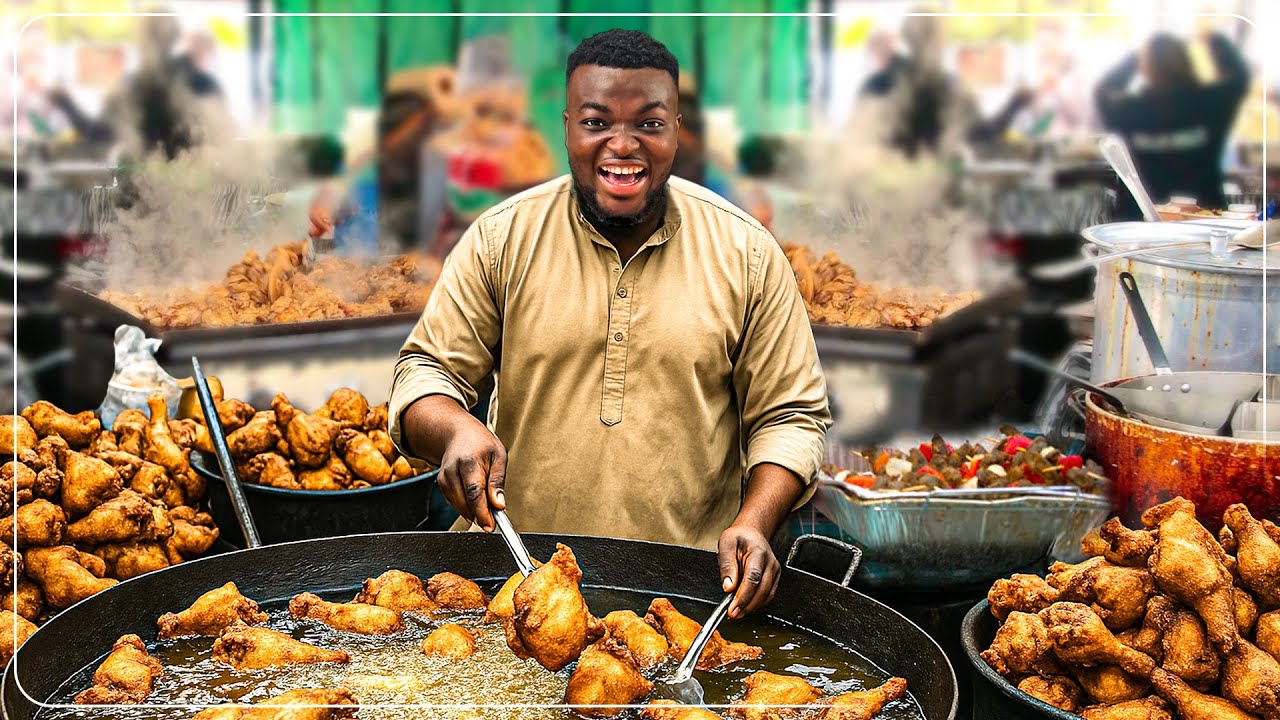 Пробуем самую дешевую африканскую уличную еду в Гане 🇬🇭