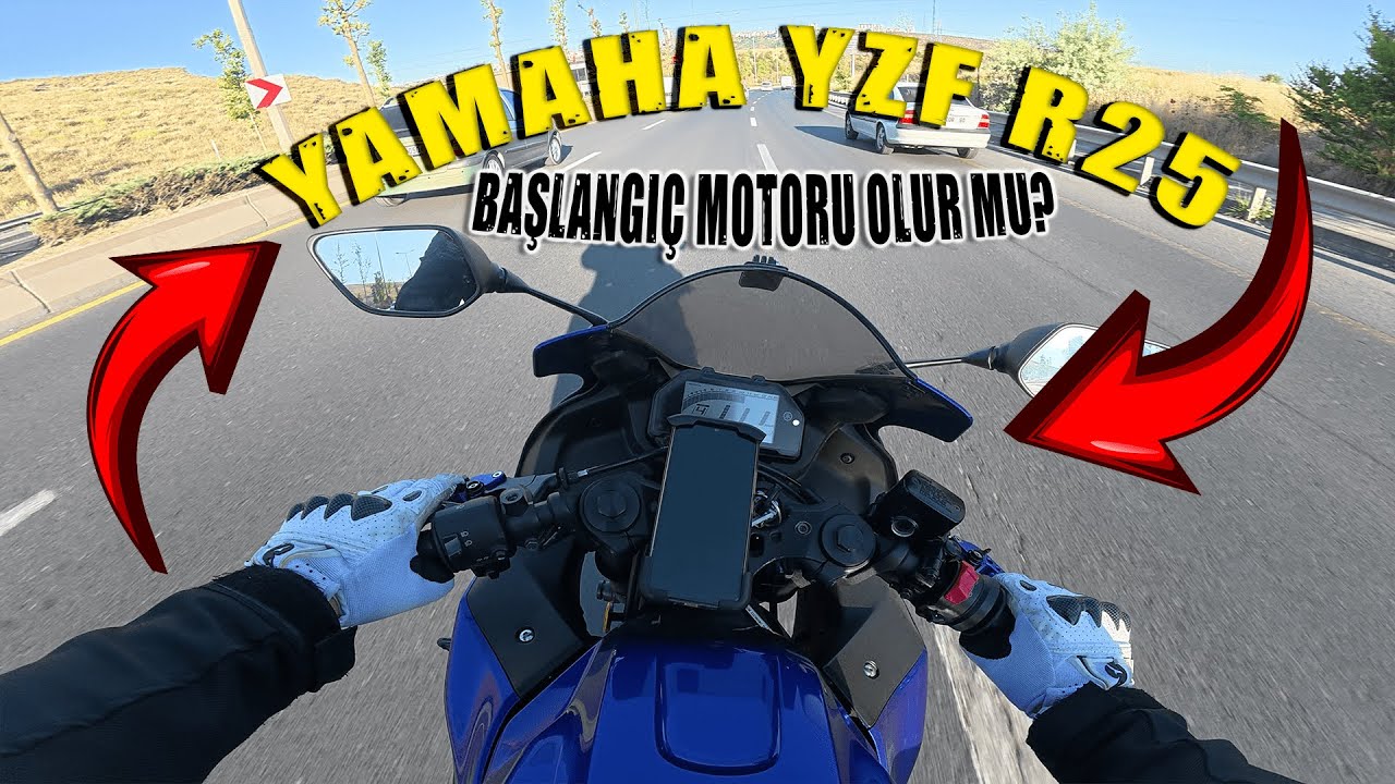 Yamaha YZF R25 Başlangıç Motoru Olur Mu? - Motovlog Ankara (5) #ankara #motovlog