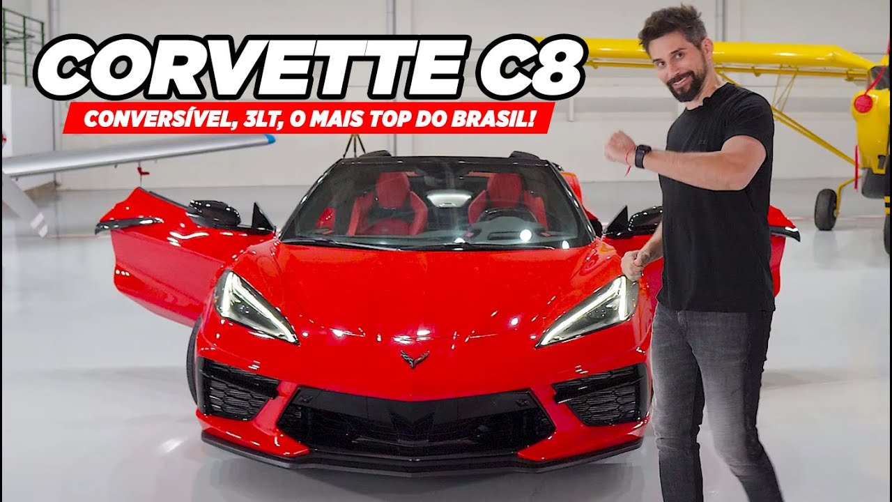 CORVETTE C8 Conversível TOP Mais BARATO do Brasil - Direct Imports