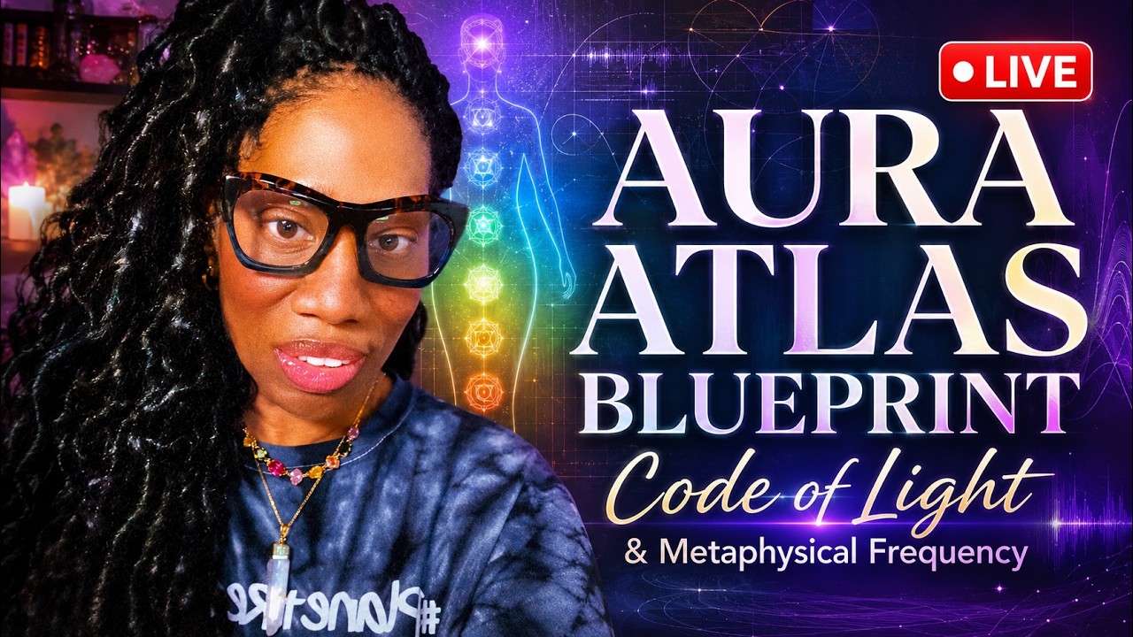 Aura Atlas Blueprint | Code of Light & Metaphysical Frequency (LIVE)