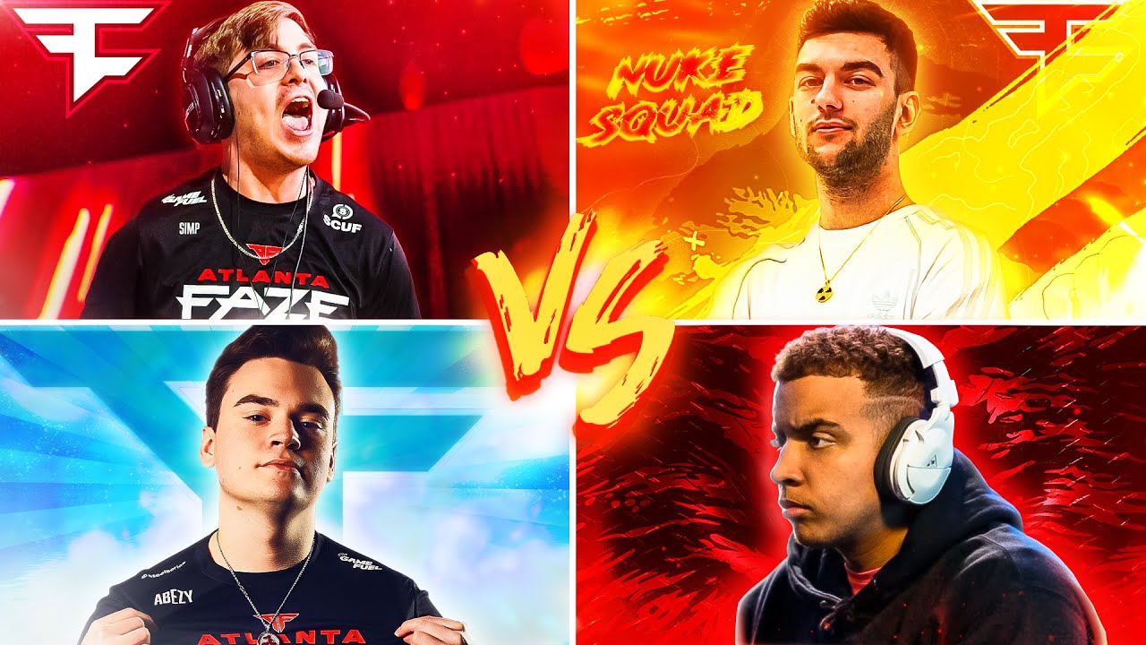 FaZe Nuke Squad Vs FaZe Pros!