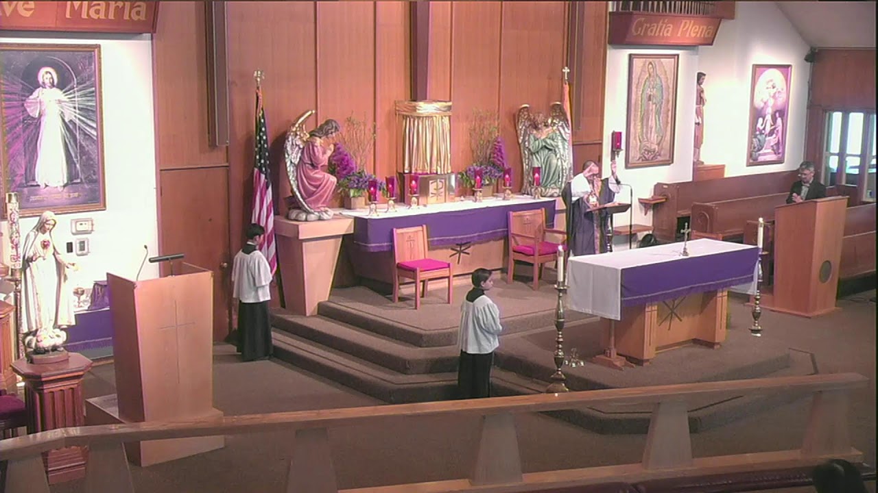 Святая Месса в 8:00 утра - четверг, 12 марта 2026 года.