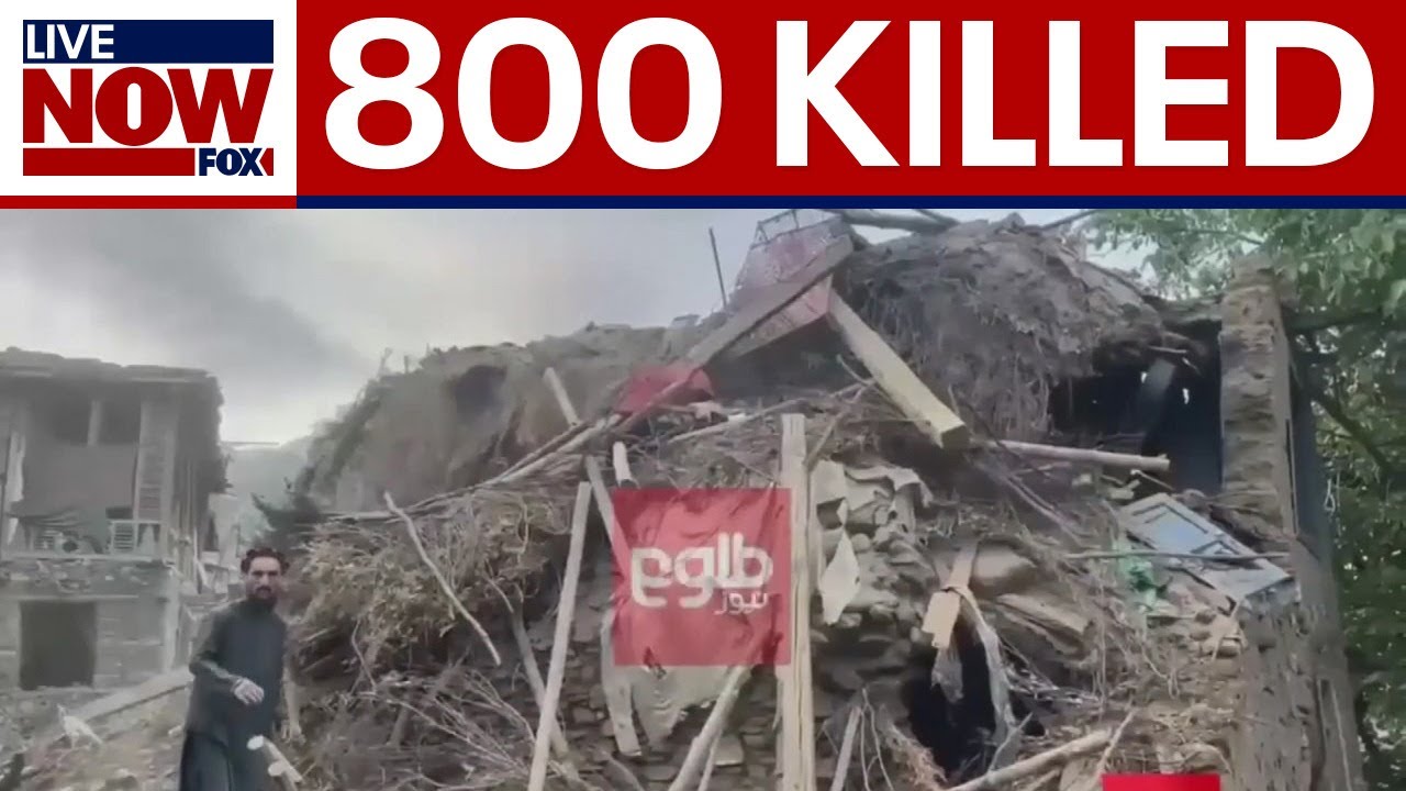 800 killed after earthquake hits Afghanistan  | LiveNOW from FOX