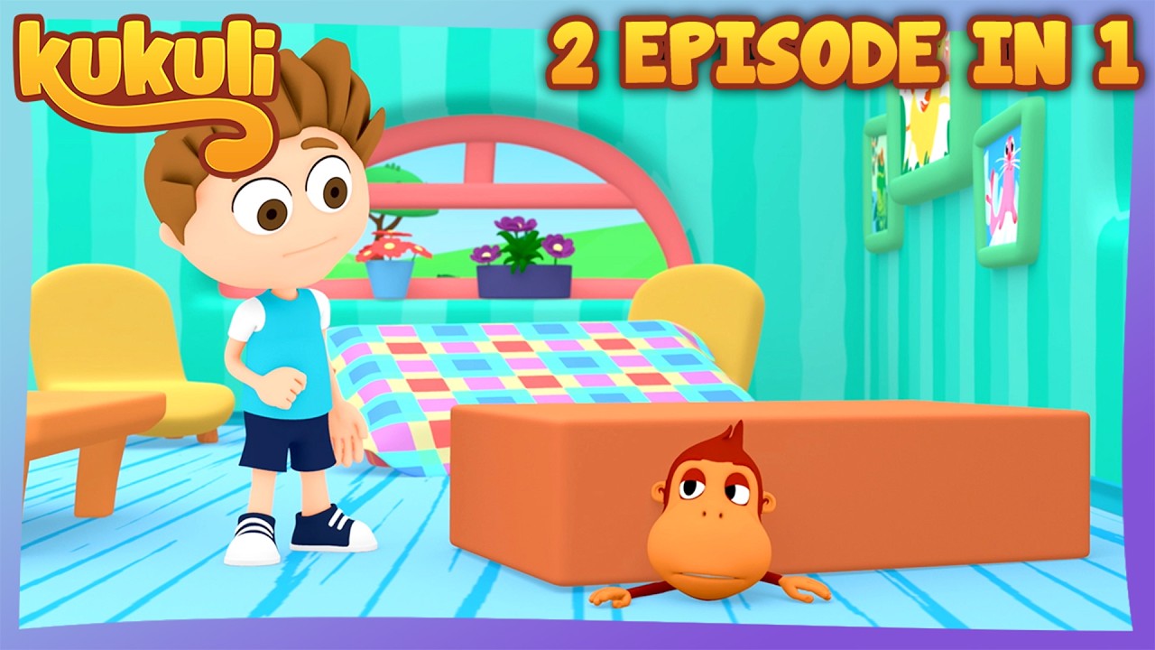 2 EPISODE IN 1 - 129 🐵 - KUKULI ENGLISH DUBBED ❤ #CARTOON FOR KIDS