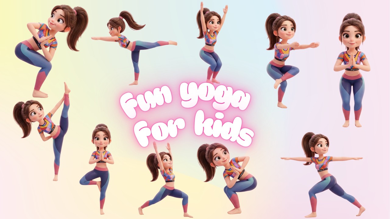 fun yoga for kids | Fun & Relaxing Exercises for Children
