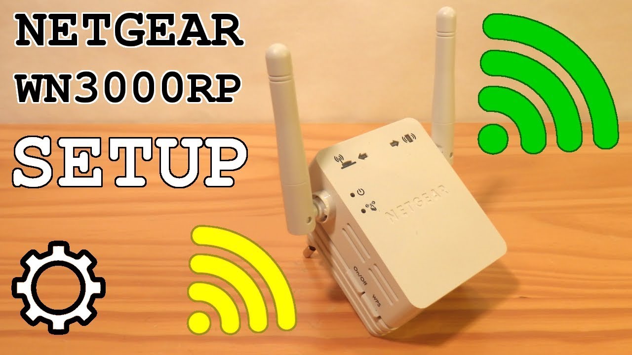 NETGEAR WN3000RP Wi-Fi Extender • Unboxing, installation, configuration, test