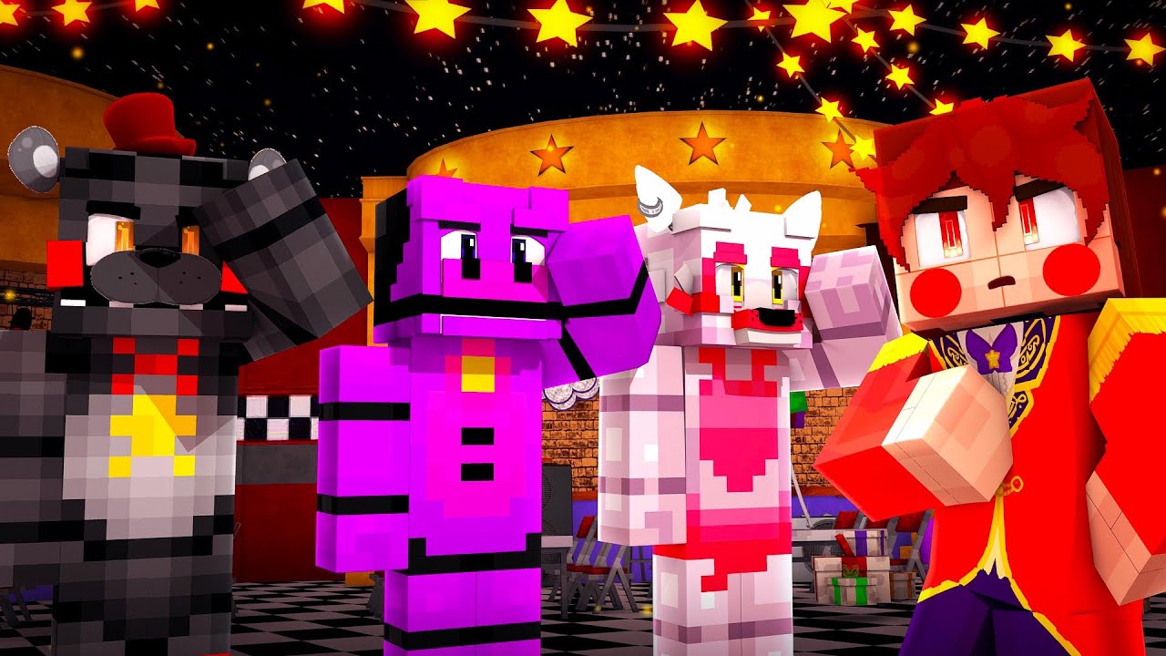 GOING TO WAR in Minecraft FNAF