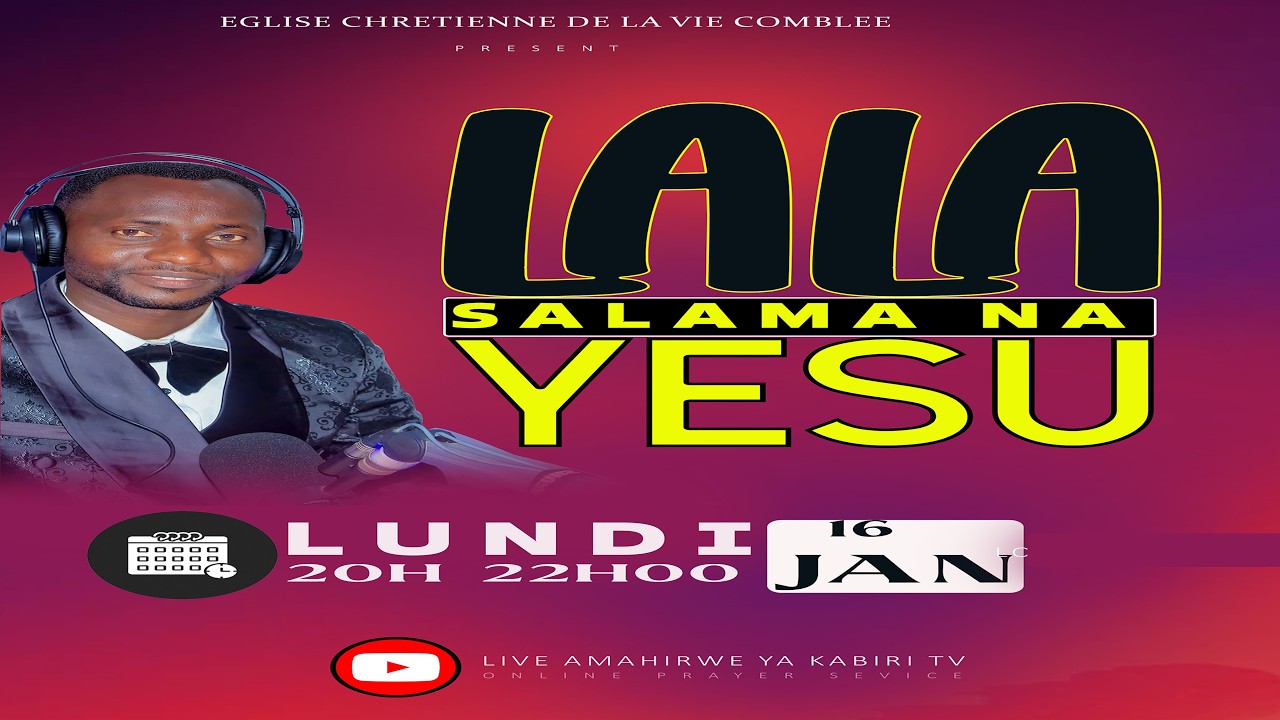 LE16/02/2026 LALA SALAMA /PAST MUGISHATHARCISSE/ Inzozi zawe, ubuzima bwawe. Ntibigucike URAFASHWA