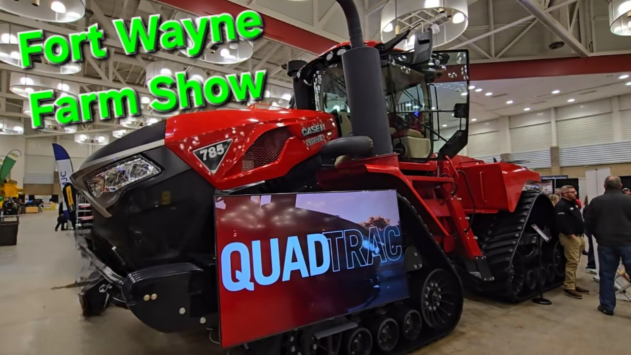Fort Wayne Farm Show 2026 🚜 Million Dollar combine & $1.26 million tractors!
