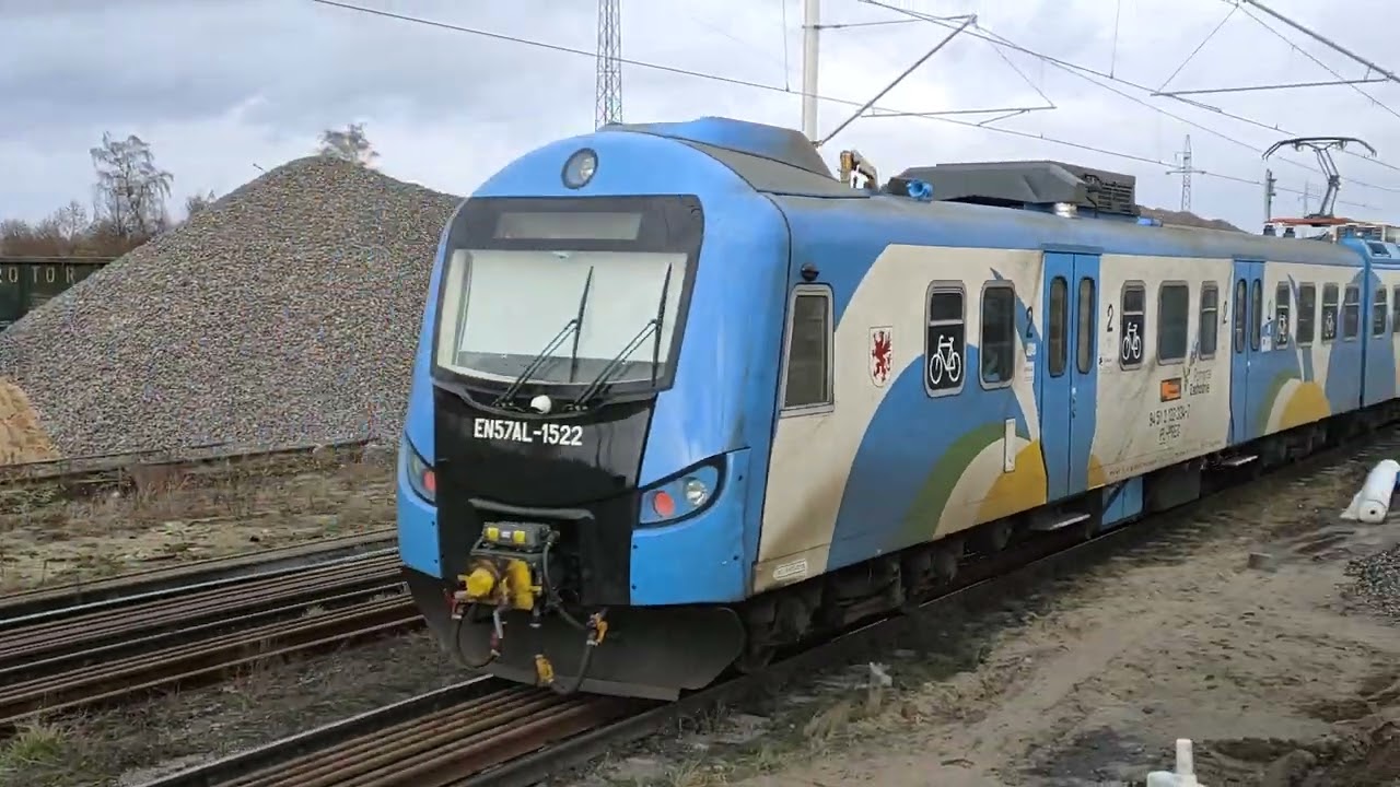 🚈EN57AL-1522 (R 78503) REGALICA rel. Zielona G&oacute;ra - Szczecin Gł&oacute;wny   (POLREGIO)